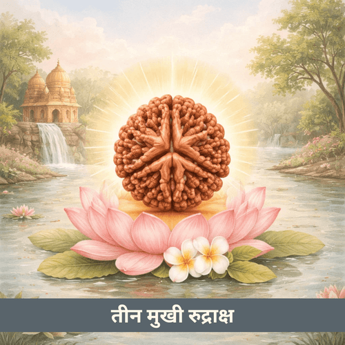 तीन मुखी रुद्राक्ष के फायदे और नुकसान
