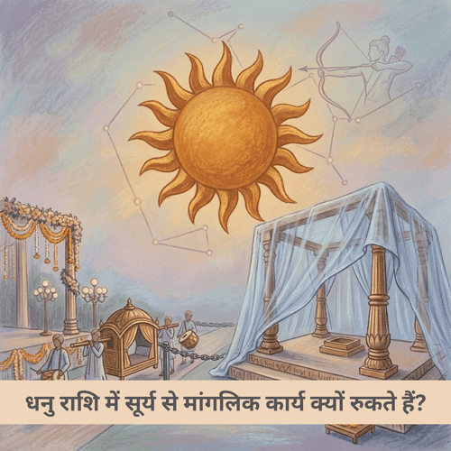 धनु राशि में सूर्य से मांगलिक कार्य क्यों रुकते हैं?