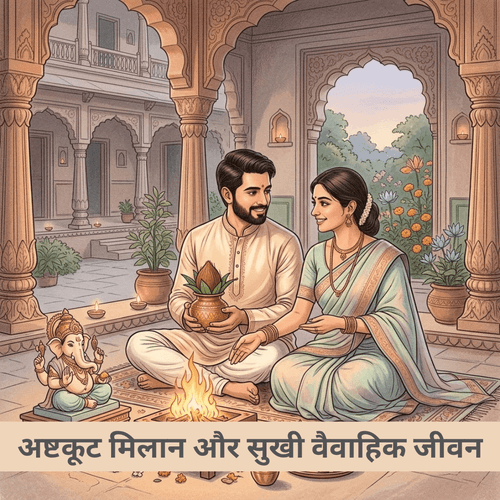 अष्टकूट मिलान और सुखी वैवाहिक जीवन