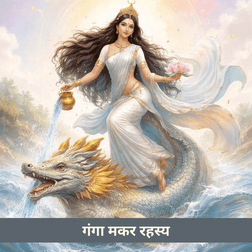 गंगा और मकर: वाहन, तत्व और चेतना का गहरा संबंध