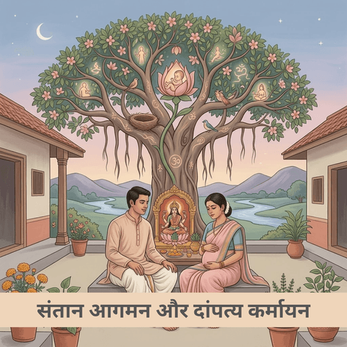 संतान आगमन और दांपत्य कर्मायन