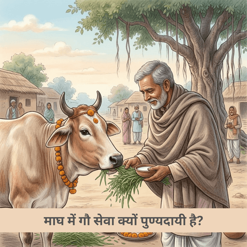 माघ में गौ सेवा क्यों पुण्यदायी है?