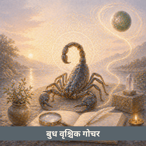 वृश्चिक राशि में बुध गोचर: गहरी सोच और शोध की शक्ति