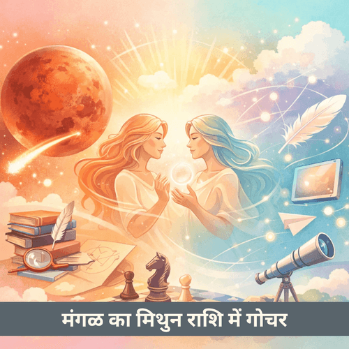 अगस्त 2026 में मंगल का मिथुन राशि में गोचर