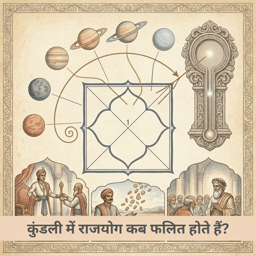 कुंडली में राजयोग कब फलित होते हैं?