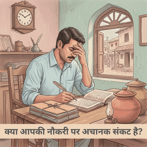 क्या आपकी नौकरी पर अचानक संकट है?