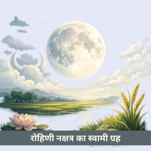रोहिणी नक्षत्र और स्वामी ग्रह चंद्रमा: आकर्षण, वृद्धि और पोषण की शक्ति