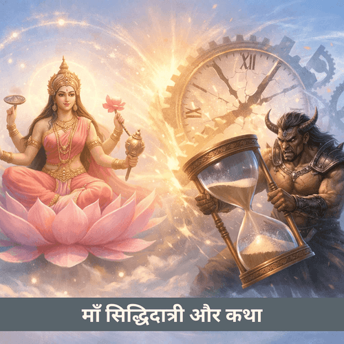 माता सिद्धिदात्री और वह दिन जब राक्षस ने समय पर कब्जा करने की कोशिश की