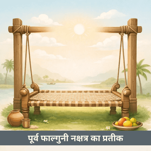 पूर्व फाल्गुनी नक्षत्र का झूला खाट प्रतीक: आनंद, विश्राम और जीवन का संतुलन