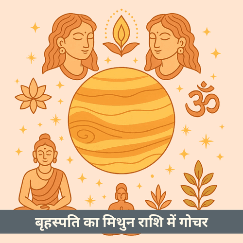 बृहस्पति का मिथुन राशि में गोचर 2025: ज्ञान और समृद्धि का मार्ग