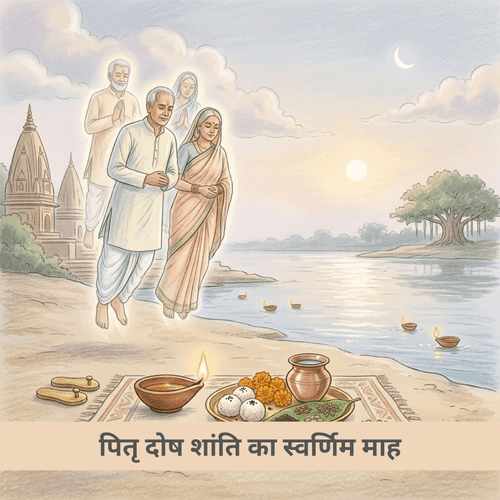 पितृ दोष शांति का स्वर्णिम माह: माघ की अमावस्या और अष्टमी पर किए जाने वाले गुप्त उपाय