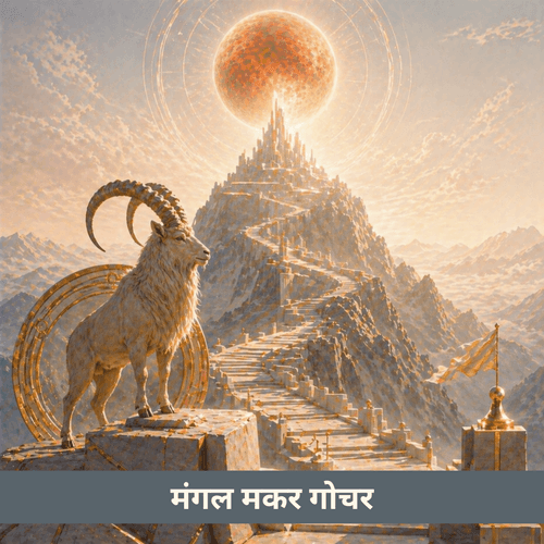 मकर राशि में मंगल गोचर: सफलता की ऊँचाई, अनुशासन की शक्ति और उपलब्धियों का उदय