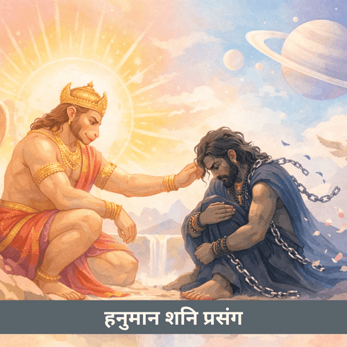 हनुमान और शनि देव का अद्भुत प्रसंग: भक्ति ने ग्रहों का प्रभाव भी बदला