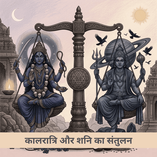 कालरात्रि और शनि का संतुलन
