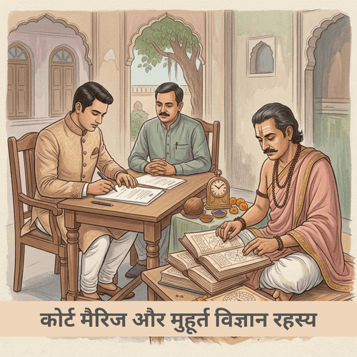 कोर्ट मैरिज और मुहूर्त विज्ञान रहस्य