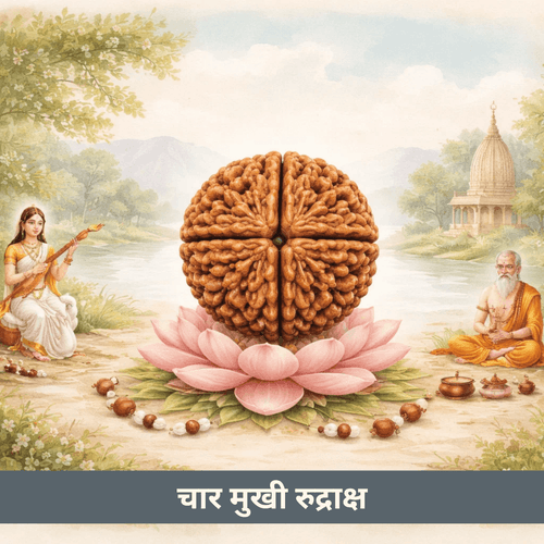 चार मुखी रुद्राक्ष के फायदे और नुकसान
