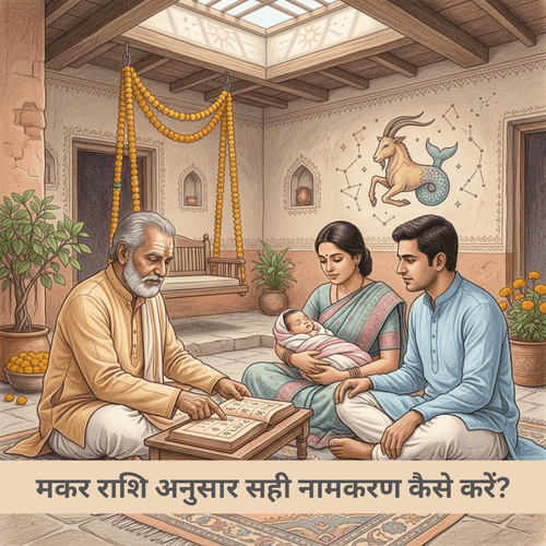 मकर राशि अनुसार सही नामकरण कैसे करें?