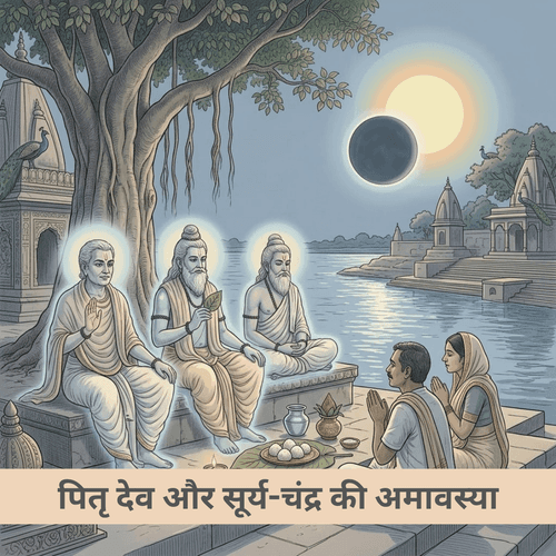 पितृ देव और सूर्य-चंद्र की अमावस्या
