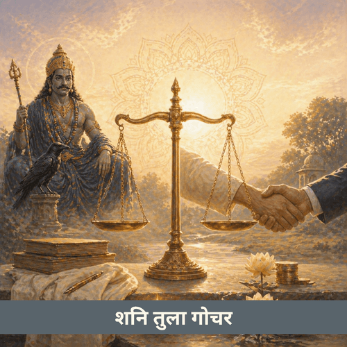 तुला राशि में शनि गोचर: न्याय, संतुलन और महान सफलता का समय