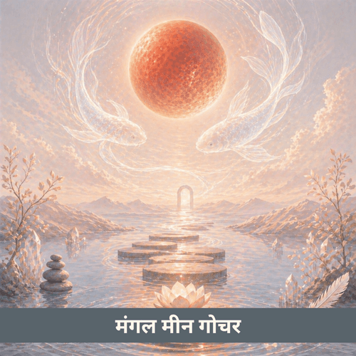 मीन राशि में मंगल गोचर: आध्यात्मिक योद्धा और शांति की खोज का समय