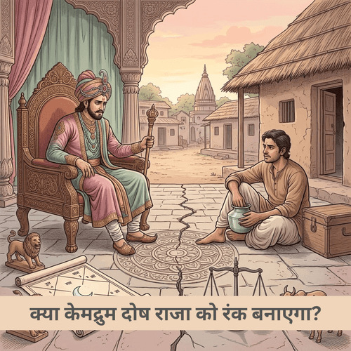 क्या केमद्रुम दोष राजा को रंक बनाएगा?