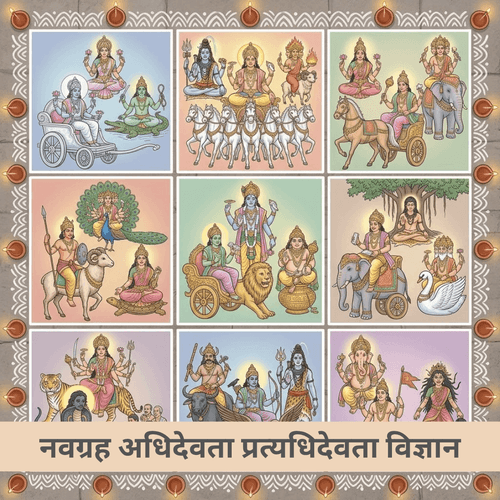 नवग्रह अधिदेवता प्रत्यधिदेवता विज्ञान