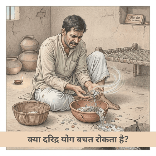 क्या दरिद्र योग बचत रोकता है?