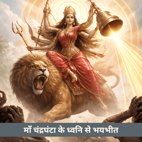 क्या असुर माँ चंद्रघंटा के हथियारों से अधिक उनकी ध्वनि से डरते थे