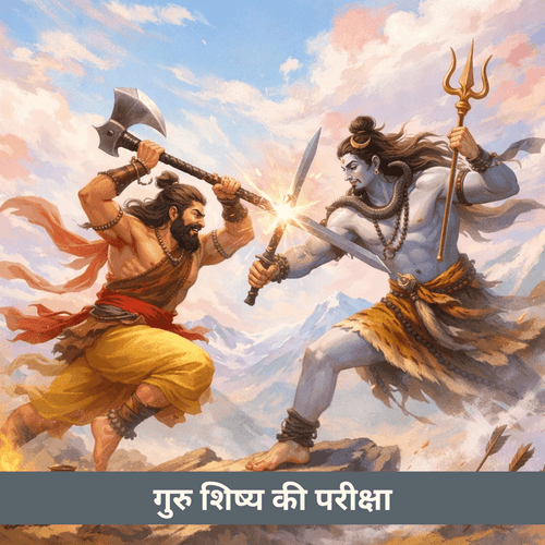 परशुराम और शिव का द्वंद्व: परीक्षा, पराक्रम और गुरु की प्रसन्नता का रहस्य
