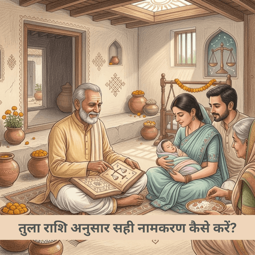 तुला राशि अनुसार सही नामकरण कैसे करें?