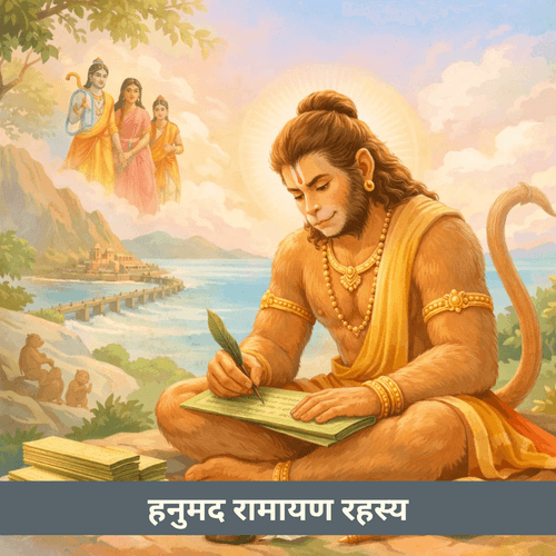 हनुमद रामायण का अद्भुत रहस्य: जब हनुमान ने अपनी रचना त्याग दी