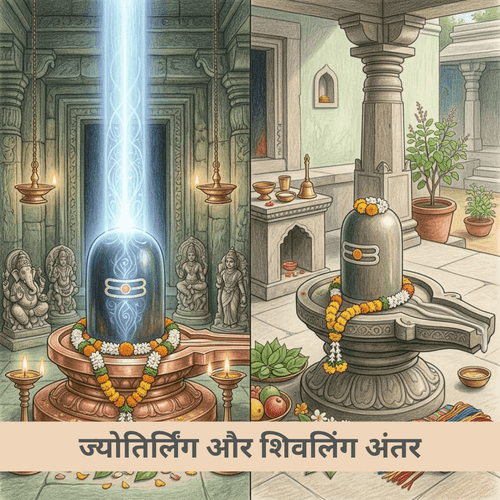 ज्योतिर्लिंग और शिवलिंग अंतर