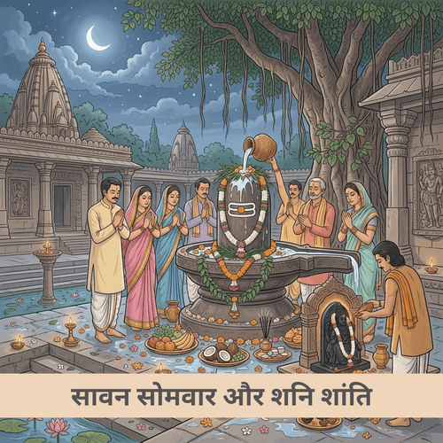 सावन सोमवार और शनि शांति