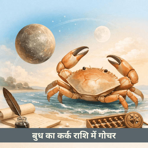 बुध का कर्क राशि में गोचर: 22 जून 2026 को प्रवेश