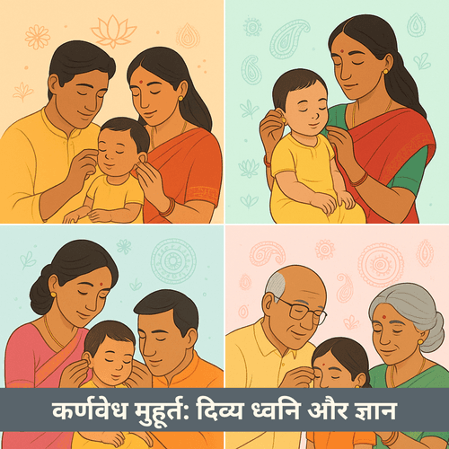 कर्णवेध मुहूर्त: दिव्य ध्वनि और ज्ञान के द्वार