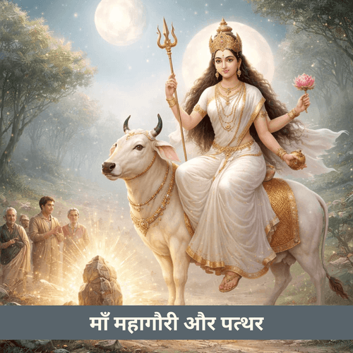 माँ महागौरी और पत्थर के जीवित होने की कथा