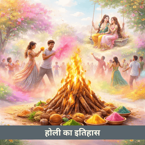 होली का इतिहास और होलिका दहन की कहानियाँ