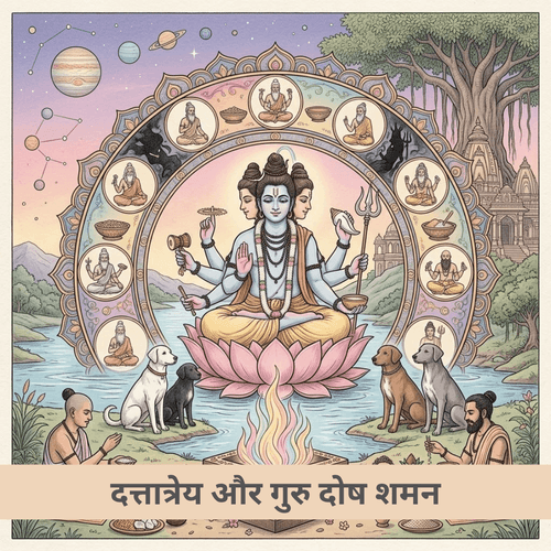 दत्तात्रेय और गुरु दोष शमन