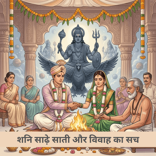 शनि साढ़े साती और विवाह का सच
