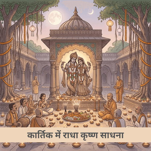कार्तिक में राधा कृष्ण साधना