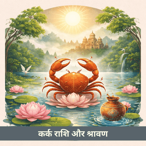 कर्क राशि और श्रवण महीने के बीच वैदिक संबंध