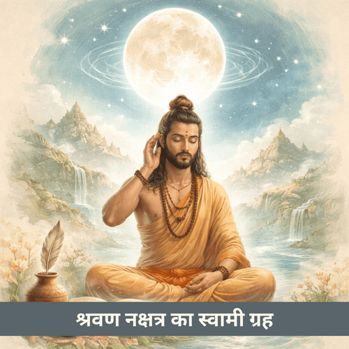 श्रवण नक्षत्र और स्वामी ग्रह चंद्रमा: सुनने, सीखने और आंतरिक चेतना की शक्ति