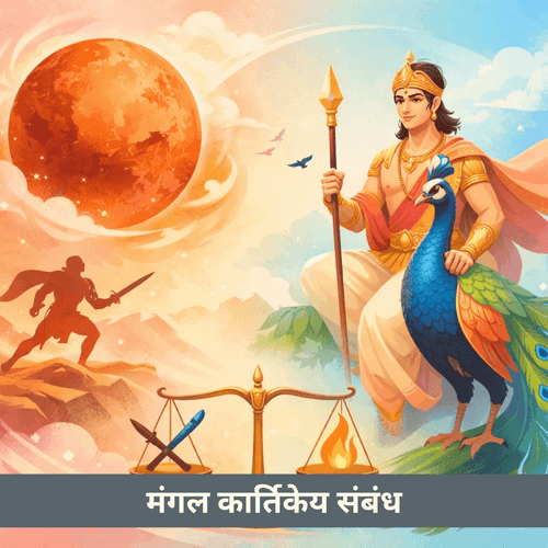 मंगल और कार्तिकेय का संबंध: ऊर्जा, साहस और अनुशासन का संतुलन