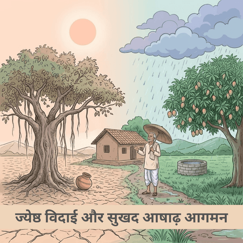 ज्येष्ठ विदाई और सुखद आषाढ़ आगमन