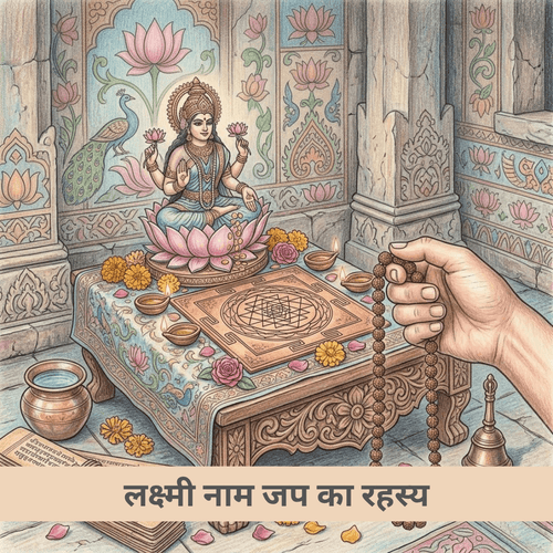 लक्ष्मी नाम जप का रहस्य