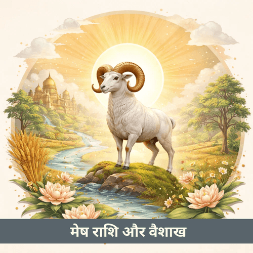 मेष राशि और वैशाख महीने के बीच वैदिक संबंध