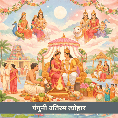 पंगुनी उत्थिरम उत्सव: दैवीय विवाह और प्राचीन परंपरा