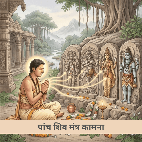पांच शिव मंत्र कामना
