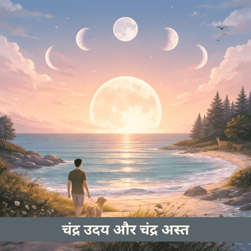 चंद्र उदय चंद्र अस्त दैनिक महत्व ज्योतिष