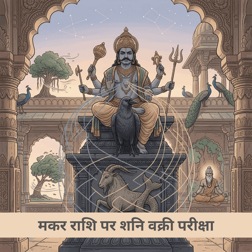 मकर राशि पर शनि वक्री परीक्षा